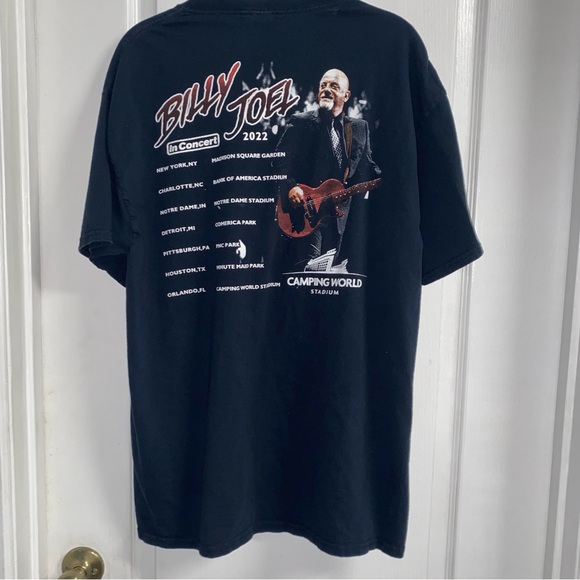 Billy Joel Concert Tee - Picture 3 of 5